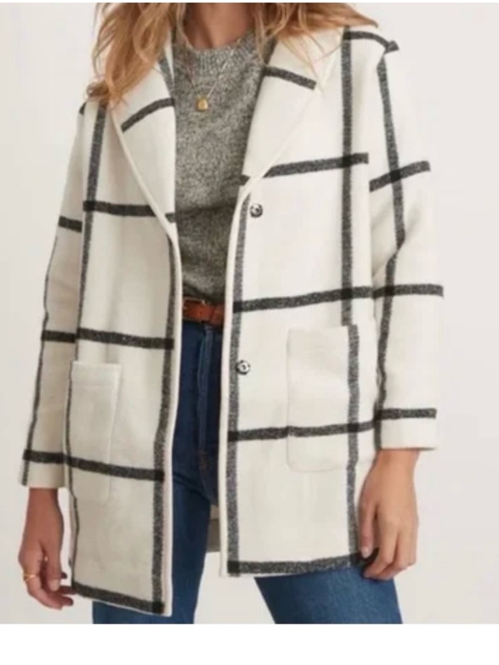 Marine Layer Liverpool Shawl Collar Coatigan Jacket